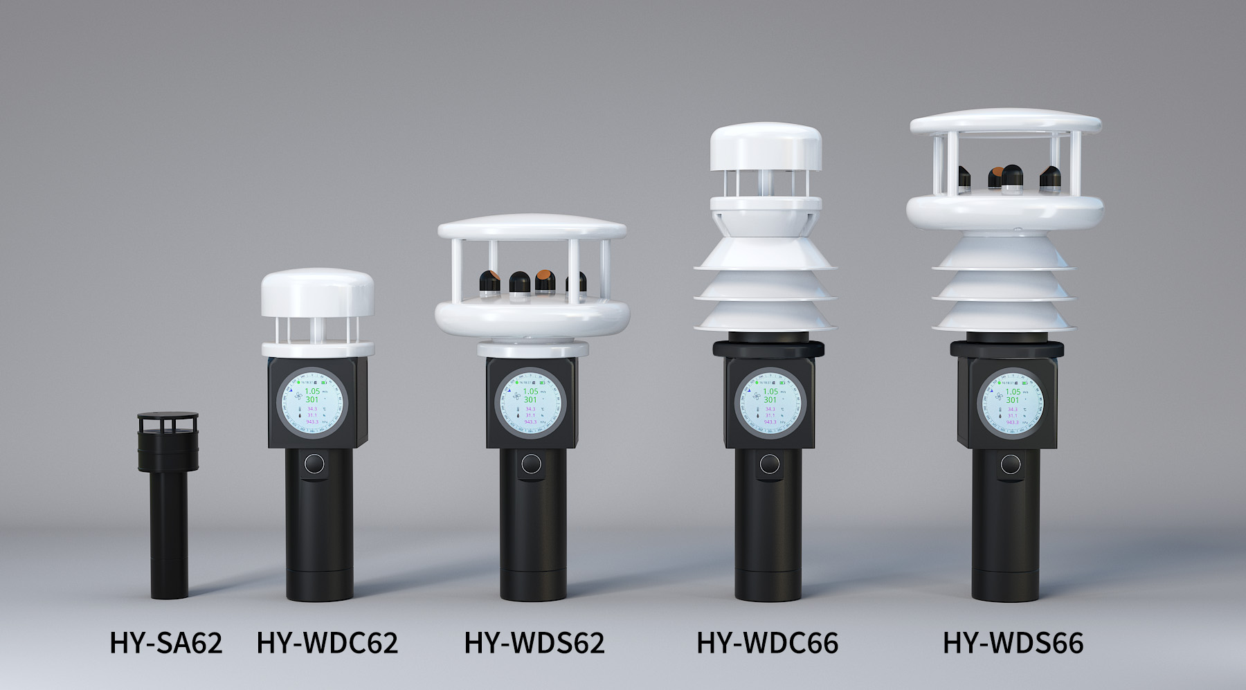 HY-WD62系列手持式自动气象站