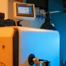 blue car speeding on road