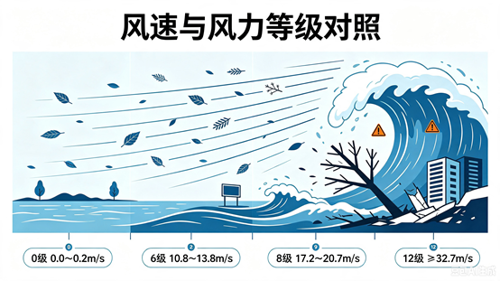 风力大小 风力大小